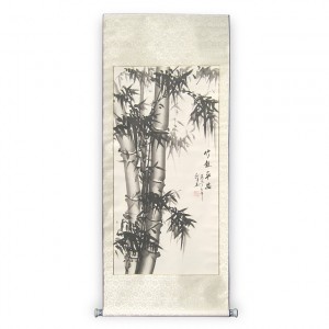 Peinture chinoise bambou en soldes
