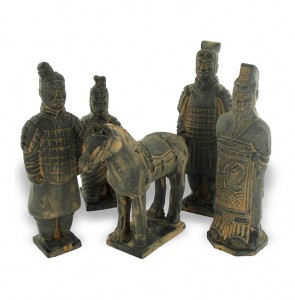 guerriers de l'armée Xian de l'empereur qin