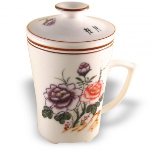 tisaniere en porcelaine